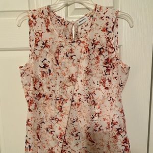 A-line blouse, tunic length